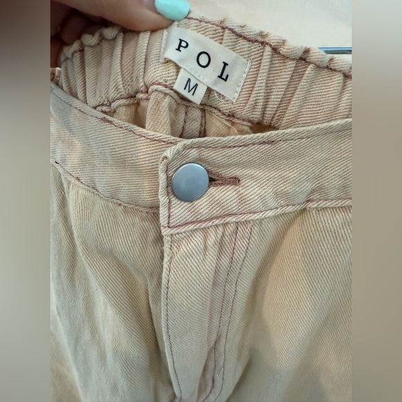 POL Distressed Tan  light jeans - Picture 5 of 6